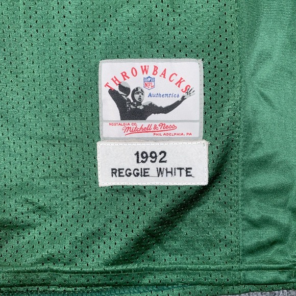 Mitchell & Ness Jersey Philadelphia Eagles #92 Reggie White Throwback Size 56 - Picture 4 of 8